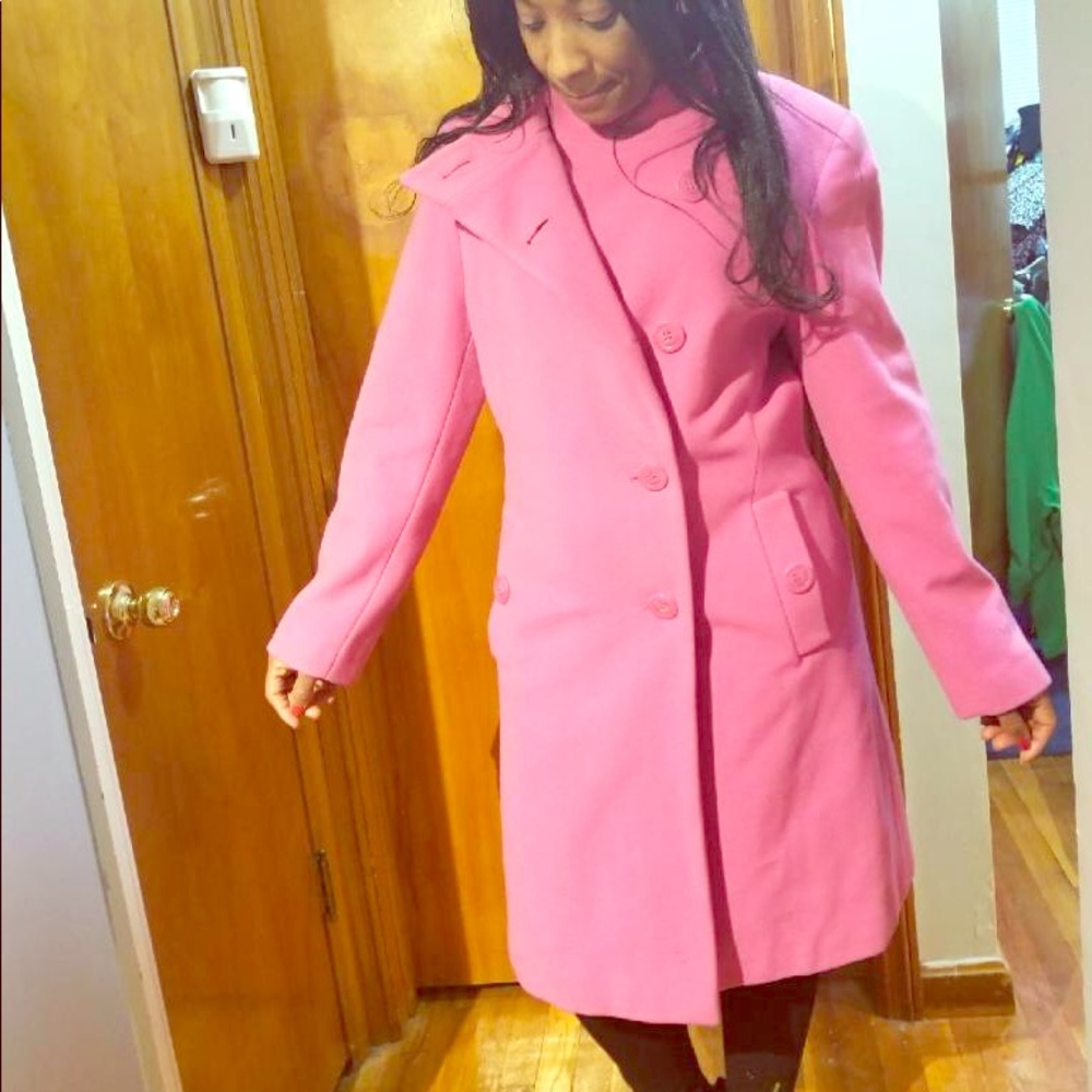 Pink Peacoat